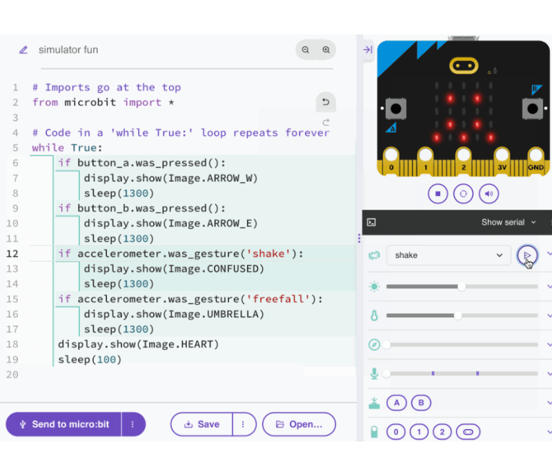 The new micro:bit Python Editor
