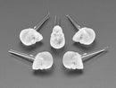 dLUX-dLITE Cool White Skull Shape LEDs 5 Pack by Unexpected Labs