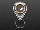 NTAG203 (13.56MHz RFID/NFC) Clear Keychain Fob