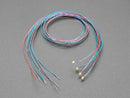 Miniature Wired LEDs - 0805 SMT LED - Pink - 5 pack