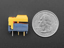 Step Switch with LED - Three Pack of Yellow with Red LED