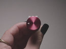 Anodized Aluminum Machined Knob - Red - 20mm Diameter