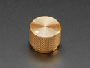 Anodized Aluminum Machined Knob - Gold - 20mm Diameter