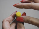 Yellow Micro Potentiometer Knob - 4 pack