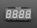 Assembled Adafruit 0.56" 4-Digit 7-Segment Display