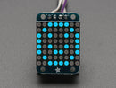 Adafruit Mini 8x8 LED Matrix w/I2C Backpack - Blue