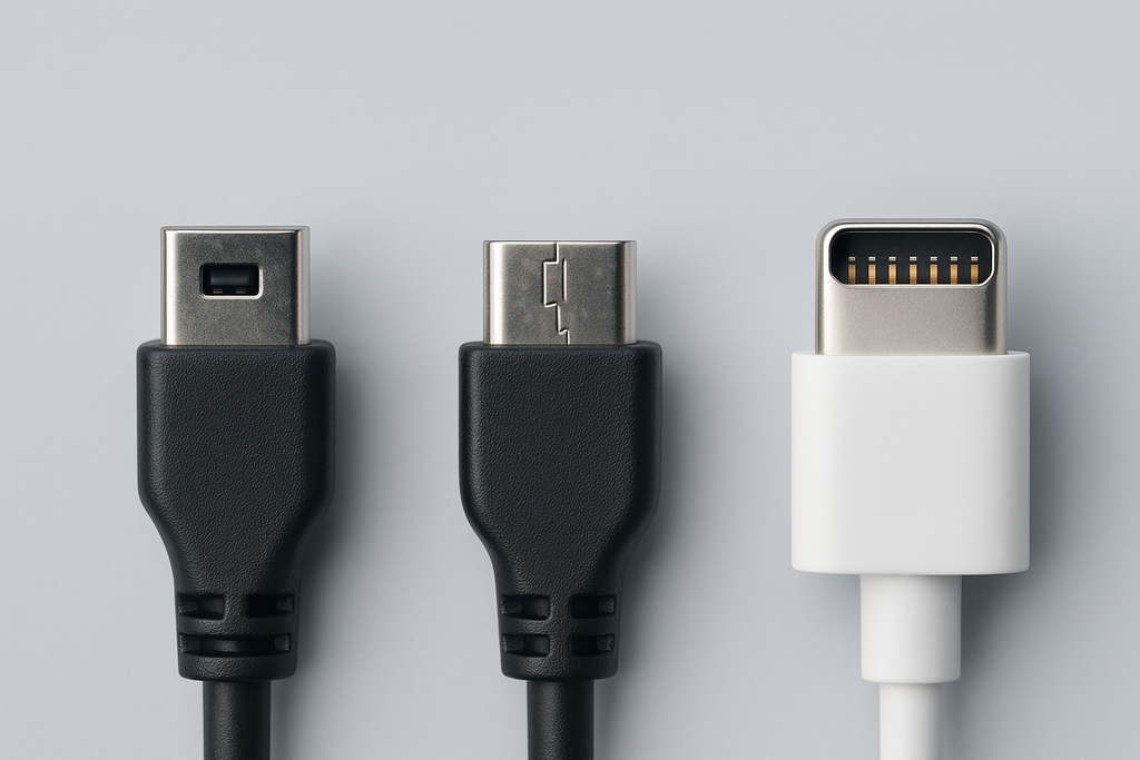 The Differences Between Mini USB, Micro USB, and USB-C