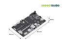 reComputer RK3576 Module IO Board: Rapid Prototyping and I/O Expansion Board for reComputer RK3576 Module