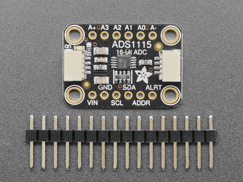 ADS1115 16-Bit ADC - 4 Channel with Programmable Gain Amplifier