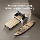 xTool P2S 55W Desktop CO2 Laser Cutter Class I (Grey)