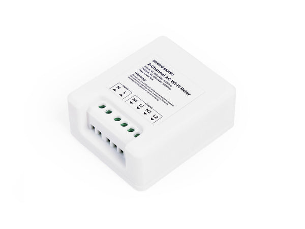 2-Channel Wi-Fi AC Relay, Powered by XIAO ESP32-C3, Native Support ESPhome and Home Assistant, Built-in Power Meter