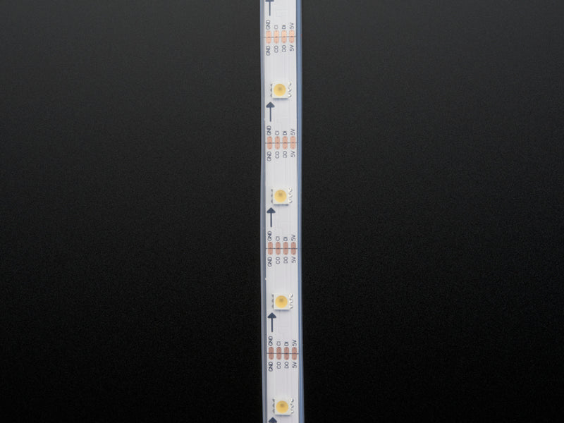 Adafruit DotStar LED Strip - Addressable Cool White-30 LED/m 1m