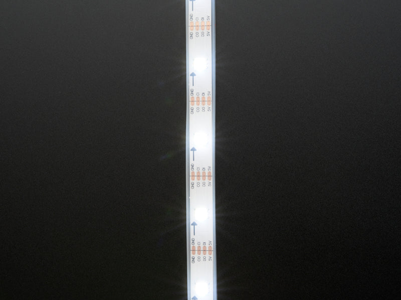 Adafruit DotStar LED Strip - Addressable Cool White-30 LED/m 1m