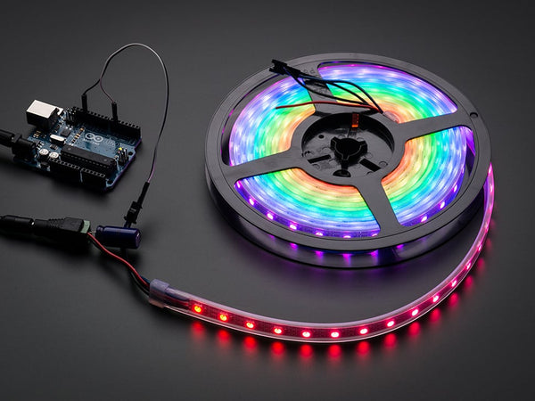 Adafruit NeoPixel Digital RGB LED Strip - White 60 LED 3m