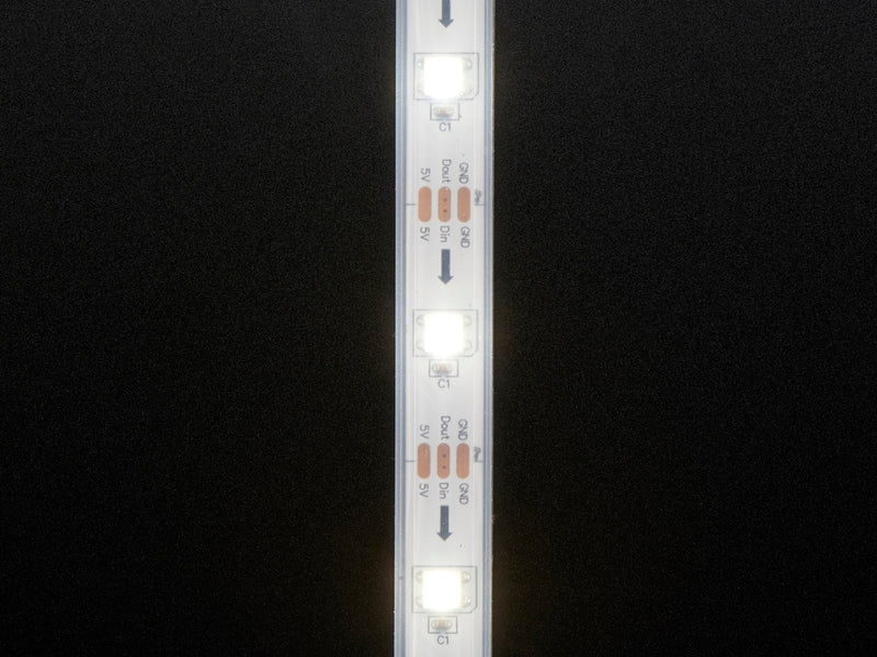 Adafruit NeoPixel Digital RGBW LED Strip - White PCB 30 LED/m 4m