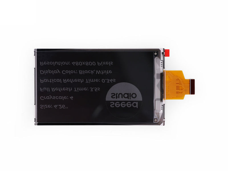 4.26\" Monochrome ePaper Display with 800x480 Pixels, SPI interface, Support XIAO/Arduino/STM32
