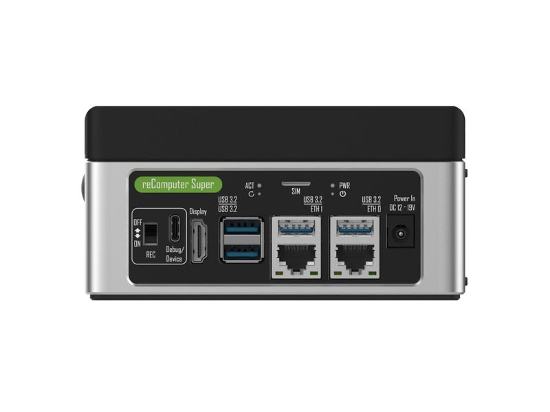 reComputer Super J4011 - Intelligent Edge AI Computer with NVIDIA® Jetson™ Orin™ NX 8GB