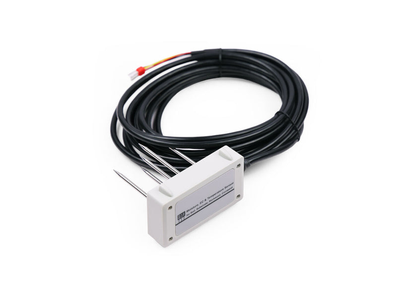 RS485 Moisture & EC & Temperature sensor for Soil, Substrate, Rockwool, Cocopeat