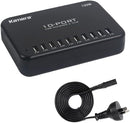 10 Port USB Desktop Charger 24A/120W