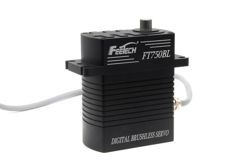 Industrial All-Metal PWM Magnetic Encoder Brushless Servo (IP65, 24V, 750kg)