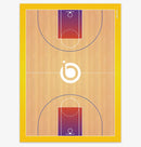 Ozobot Challenge Mat: Basketball