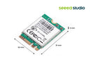 RTL8852BE Wireless NIC, 2.4G/5GHz Dual-Band WiFi 6, Bluetooth 5.2, Compatible with Jetson Orin