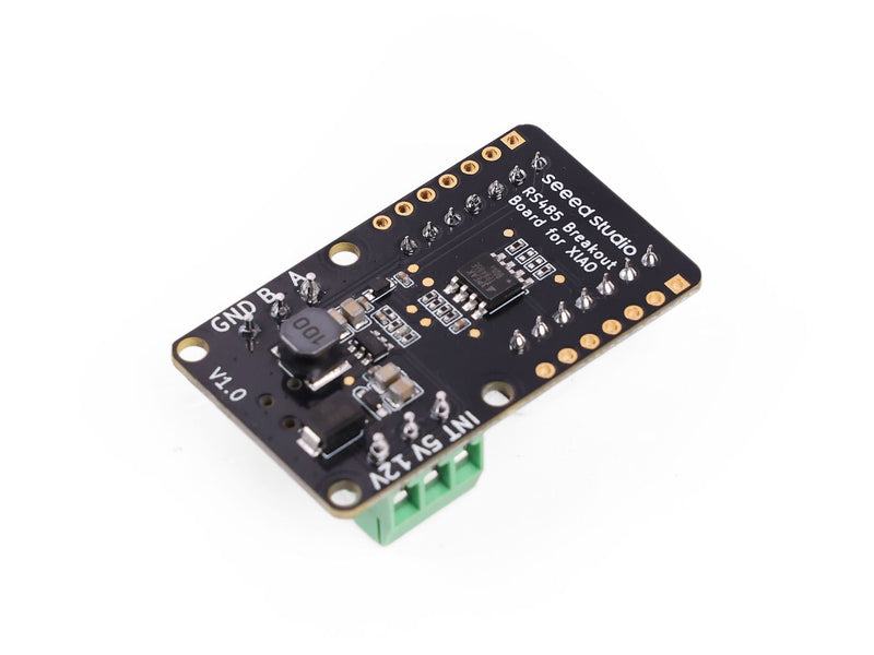 Seeed Studio RS-485 Breakout Board for XIAO and QT Py, with half-duplex tranceiver converting UART Serial to long-distance high-speed RS-485 transmission