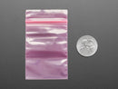 Small Pink Anti-Static Zip Top Bag 