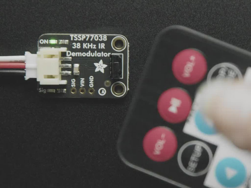 Adafruit TSSP77038 38KHz Infrared IR Demodulator Breakout