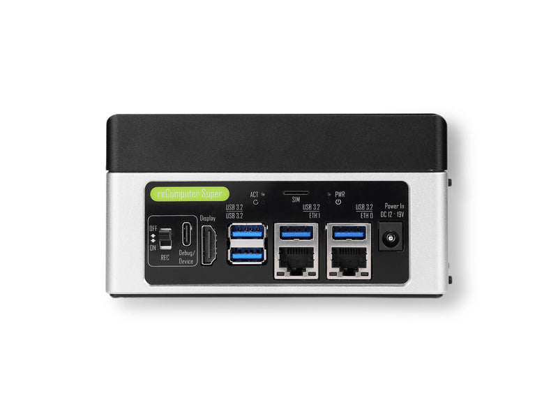 reComputer Super J3011 - Advanced Edge AI Computer with NVIDIA® Jetson™ Orin™ Nano 8GB