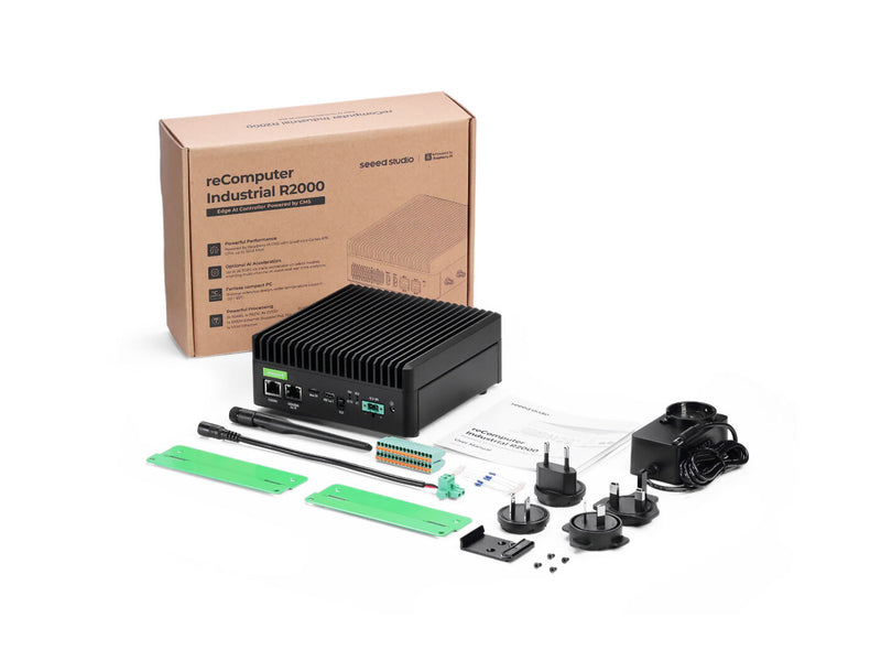 reComputer Industria R2045-10 - The Most Reliable and Powerful Raspberry Pi Edge AI/IOT Controller