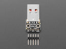 Adafruit Reversible USB Type A Plug Connector Breakout