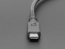 USB C Small Round Panel Mount Extension Cable