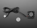 5V Square USB Fan - 4 cm