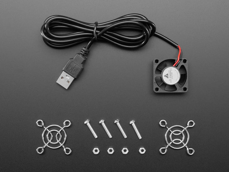 5V Square USB Fan - 3 cm