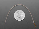 Single ended nOOds - 128mm long Flexible LED Filament - Blue 3V