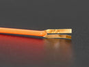 Single ended nOOds - 128mm long Flexible LED Filament - Red 3V