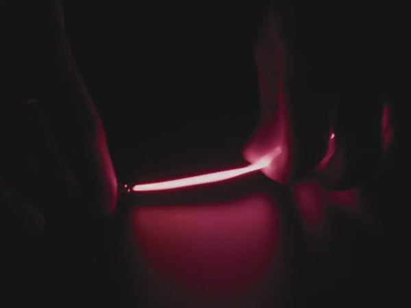 Single ended nOOds - 128mm long Flexible LED Filament - Red 3V
