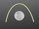 Single ended nOOds - 128mm long Flexible LED Filament - Green 3V