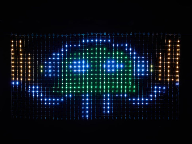 NeoPixel LED Outdoor Netting - 40 x 20 LEDs
