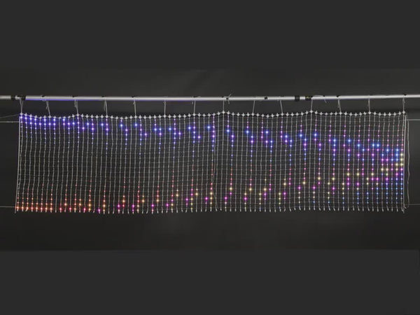 NeoPixel LED Outdoor Netting - 80 x 20 LEDs - 1x4 Meter Sizing