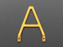 Alphabet LED Filament - Warm White Letter "A"