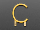 Alphabet LED Filament - Warm White Letter "C"