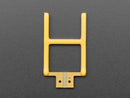 Alphabet LED Filament - Warm White Letter "H"