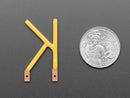 Alphabet LED Filament - Warm White Letter "K"