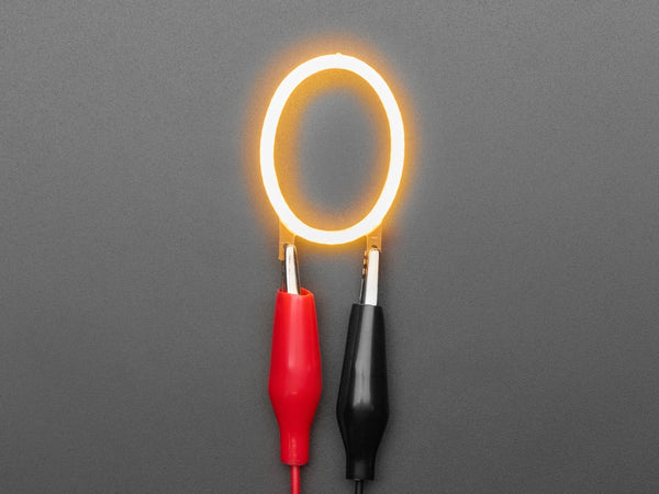 Alphabet LED Filament - Warm White Letter "O"