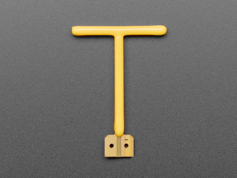 Alphabet LED Filament - Warm White Letter "T"