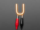 Alphabet LED Filament - Warm White Letter "U"