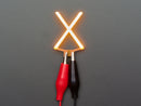 Alphabet LED Filament - Warm White Letter "X"
