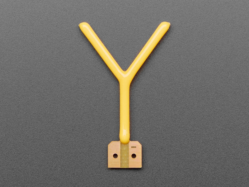 Alphabet LED Filament - Warm White Letter "Y"